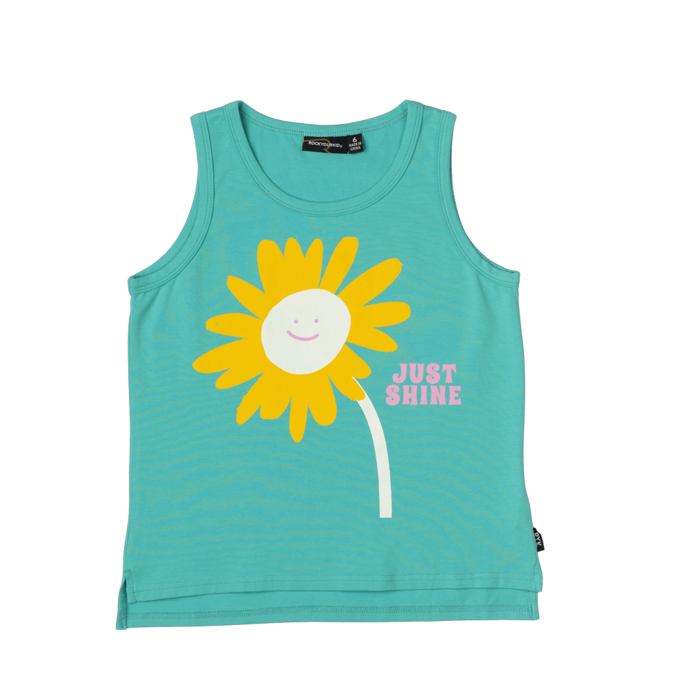 Girls Just Shine Singlet Top