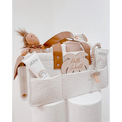 Teddy Boucle Nappy Caddy