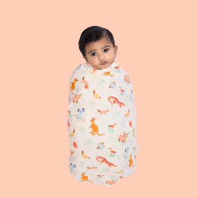Baby Boys Wrap Knit Kakadu Dawn
