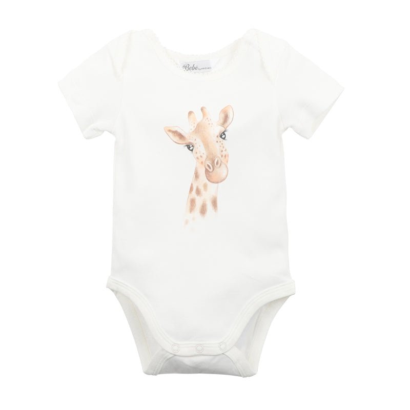 Baby Quinn Giraffe Bodysuit