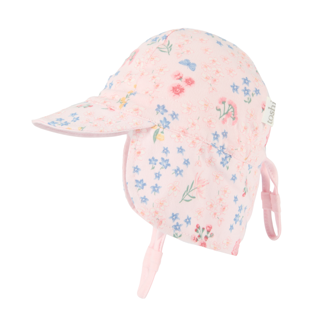Baby Girls Flat Cap Acacia Blossom