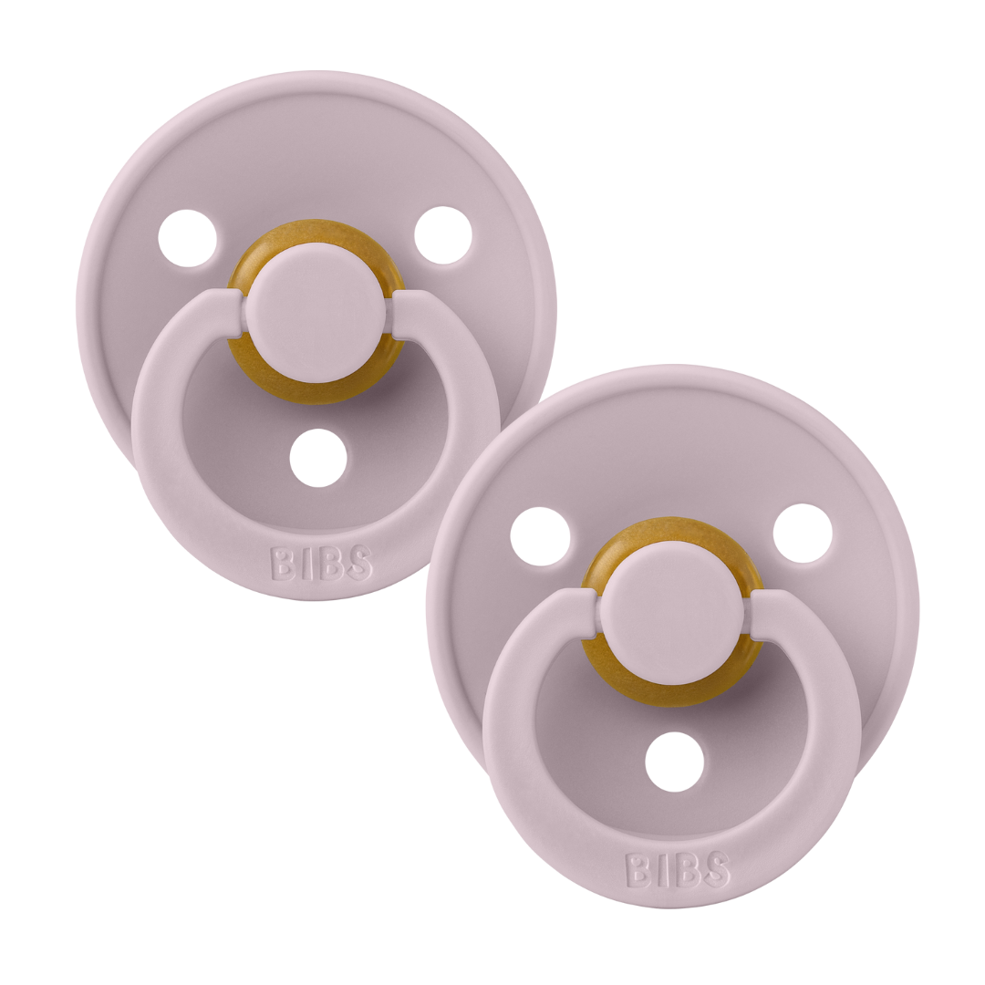 Bibs Dummies 2 Pack Dusky Lilac