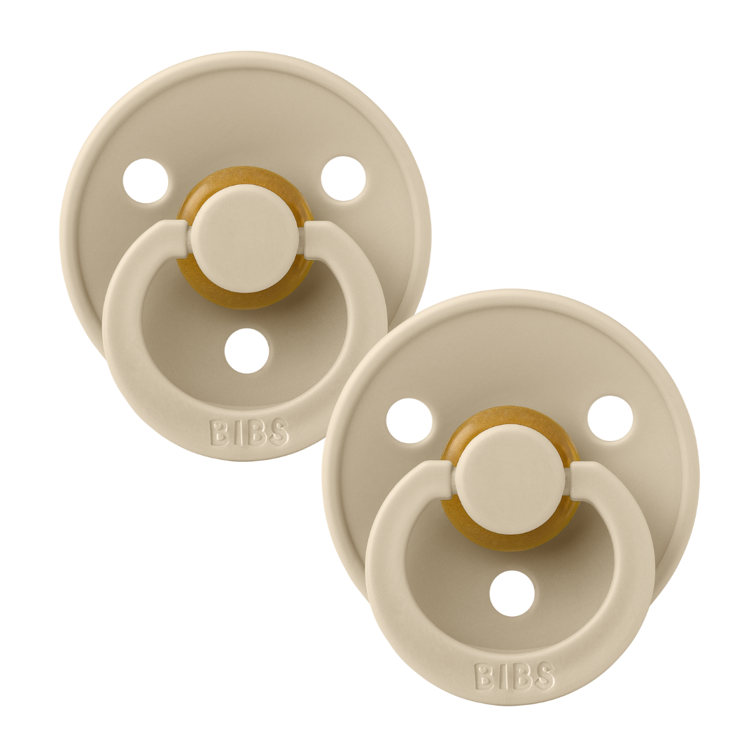 Bibs Dummies 2 Pack Vanilla