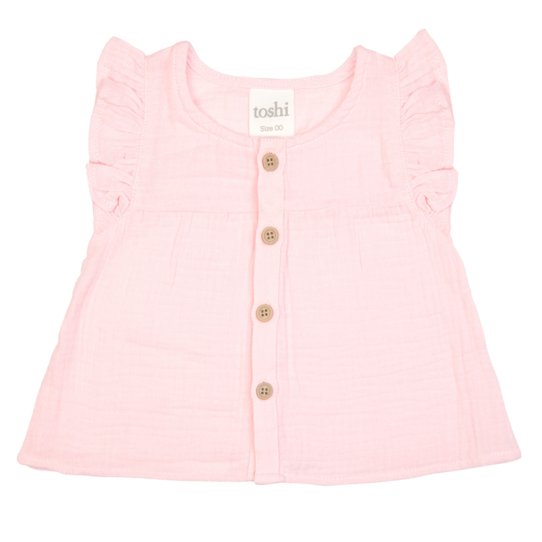 Baby Girls Frilled Top Blossom