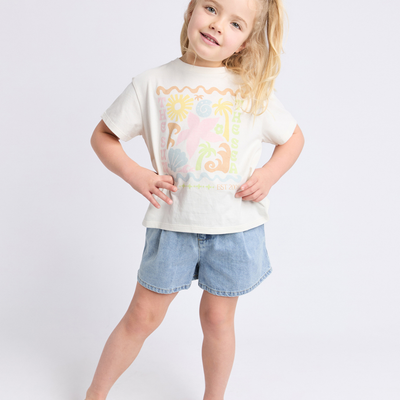 Tropical Tee Vintage White - Kids