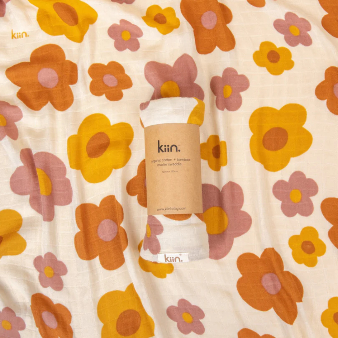 Organic Swaddle Bloom