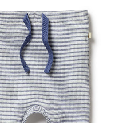 Baby Boys Rib Legging Stripe Rain Drop