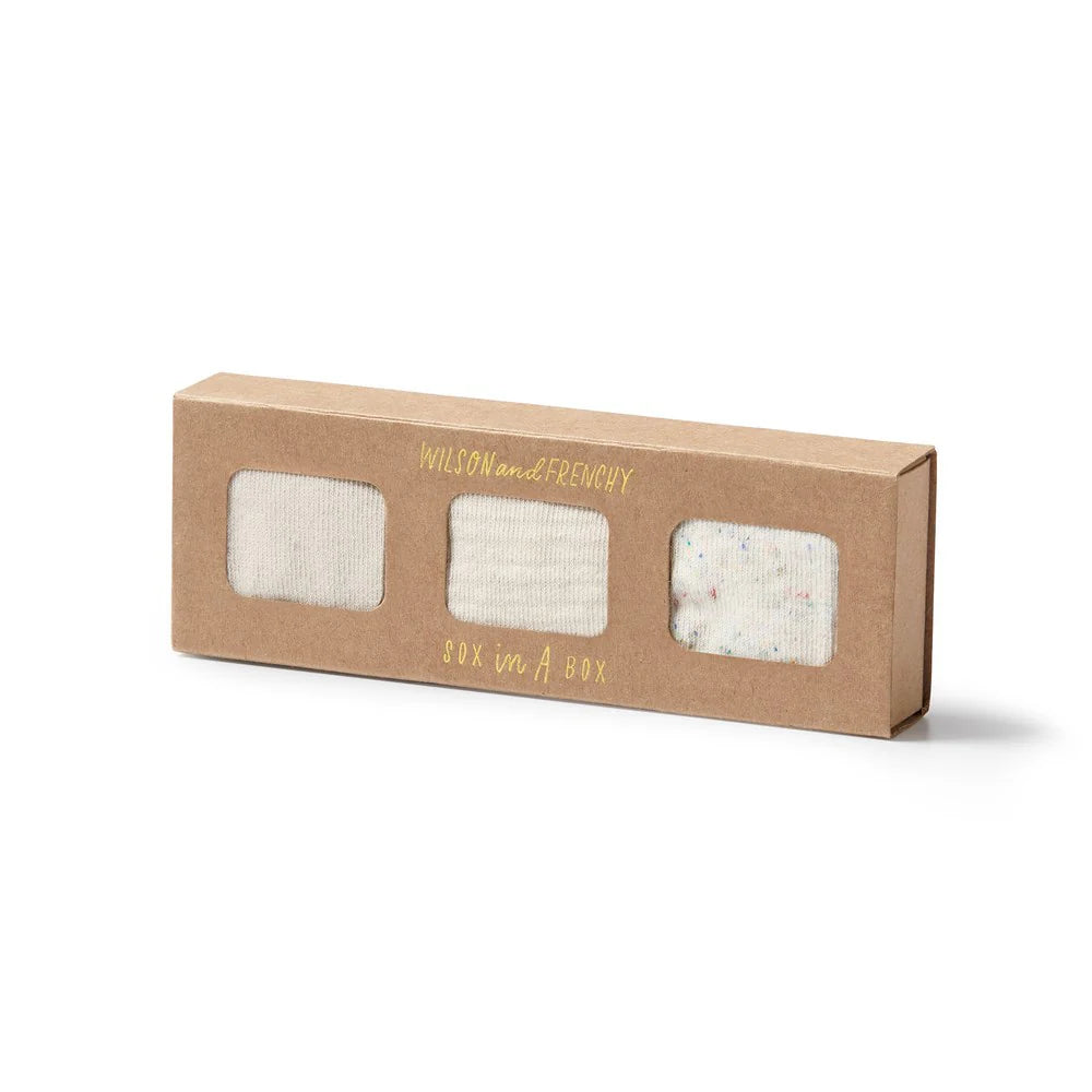 Baby Sock Set Clay
