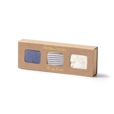 Baby Boys Sock Set Rain Drop