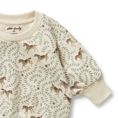 Baby Girls Sweat Trixie Horse