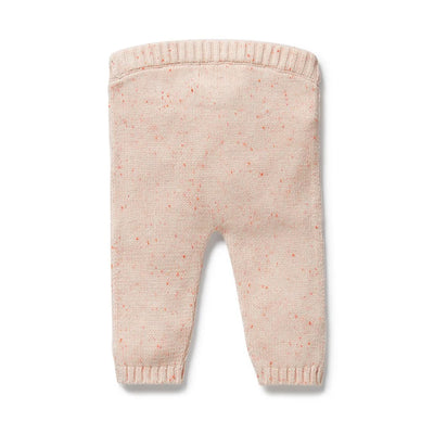 Baby Girl Organic Knit Legging Fairy Floss