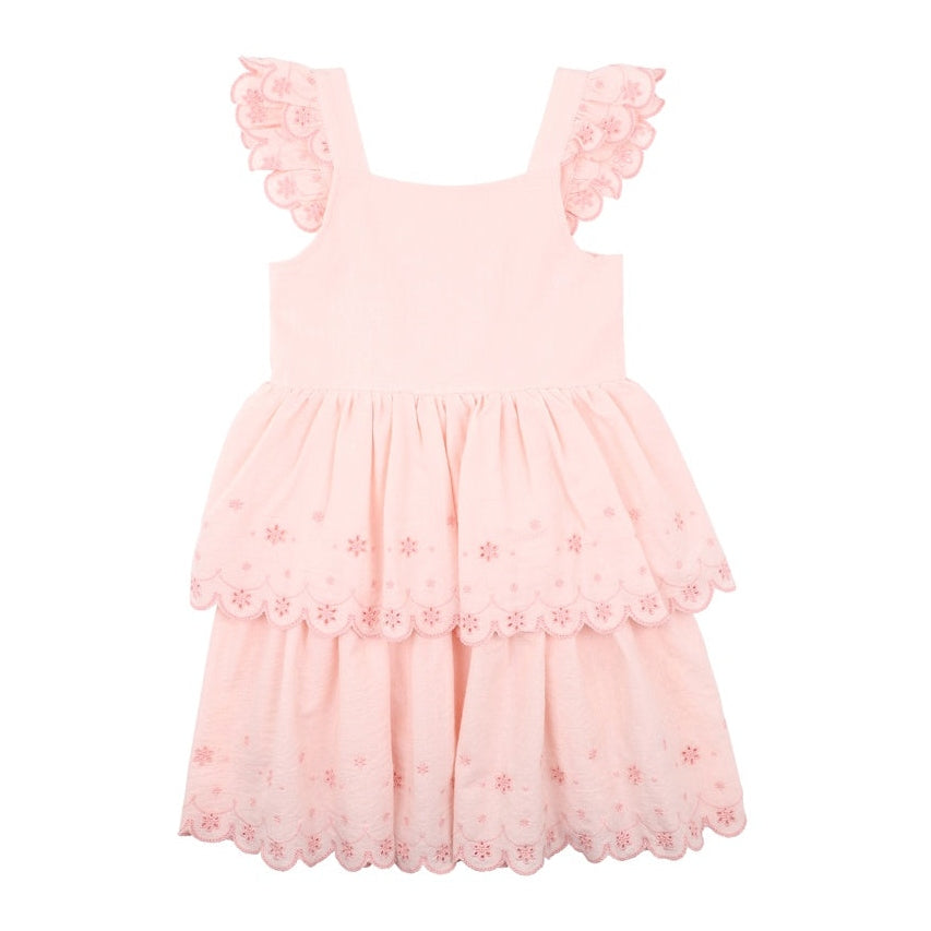 Bebe Girls Tilly Broidery Dress