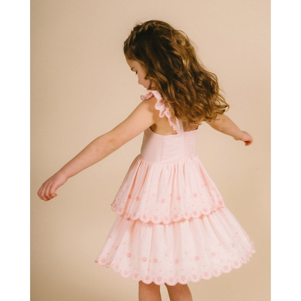 Bebe Girls Tilly Broidery Dress