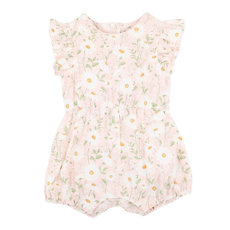 Bebe Tess Woven Romper