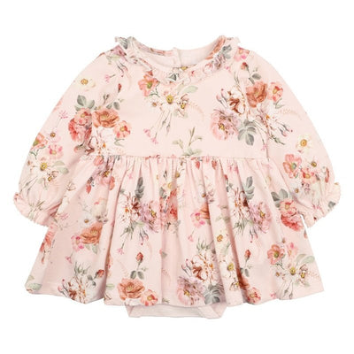 Baby Girls Dotti Print Overlay Dress