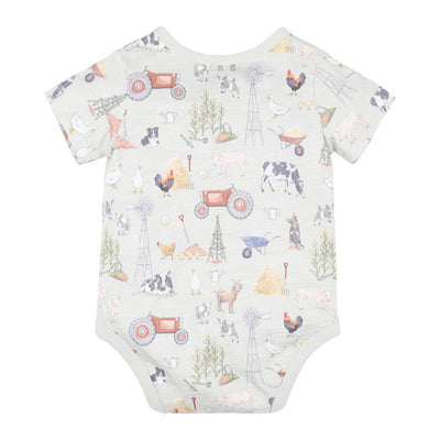 Bebe Boys Chester Print Bodysuit