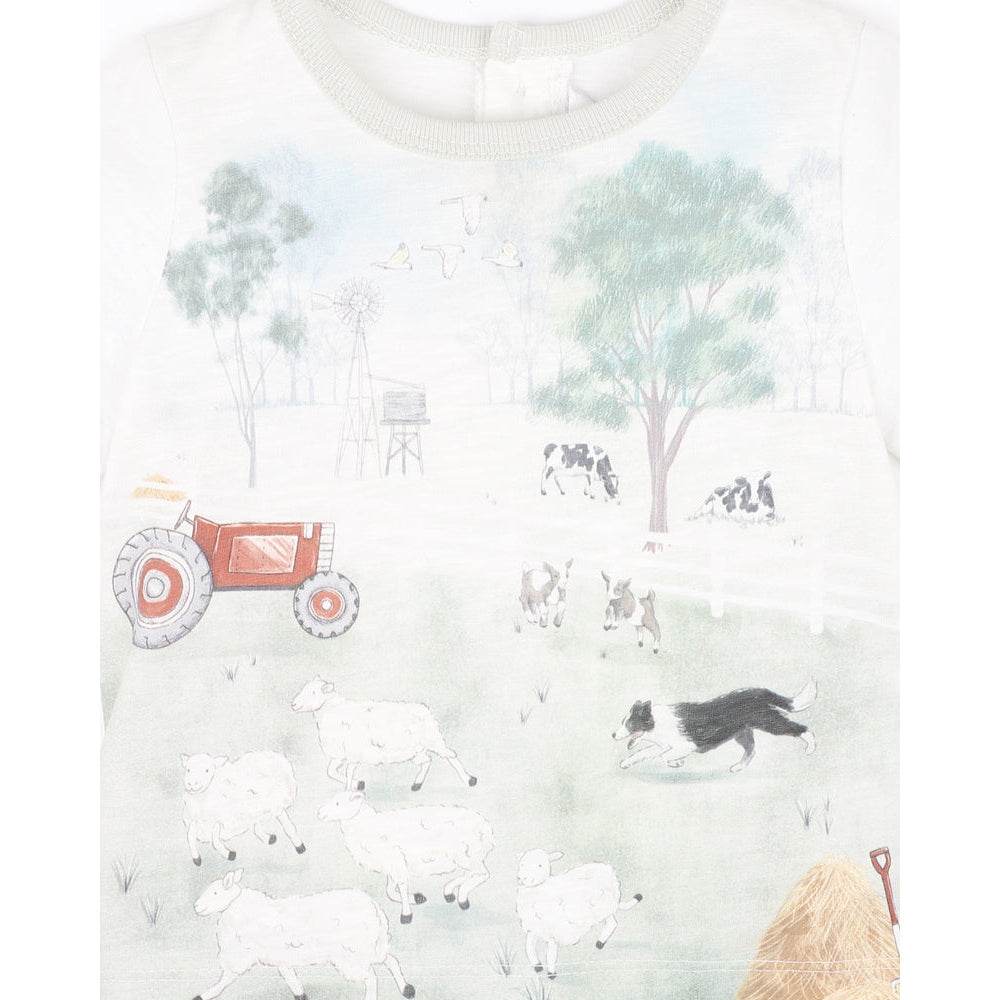 Bebe Boys Chester Farm Tee