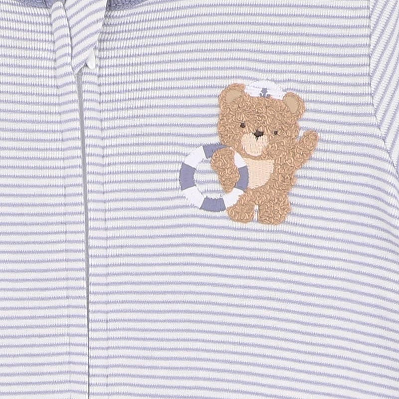 Bebe axel Stripe SS Zipsuit