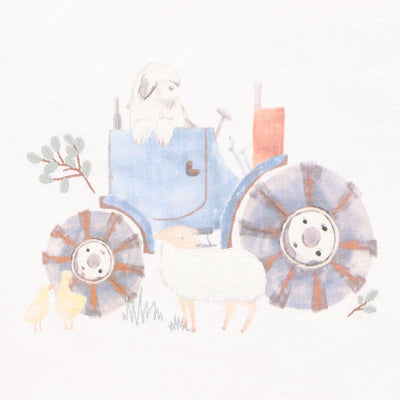 Bebe Baby Boys Clayton Farm Romper