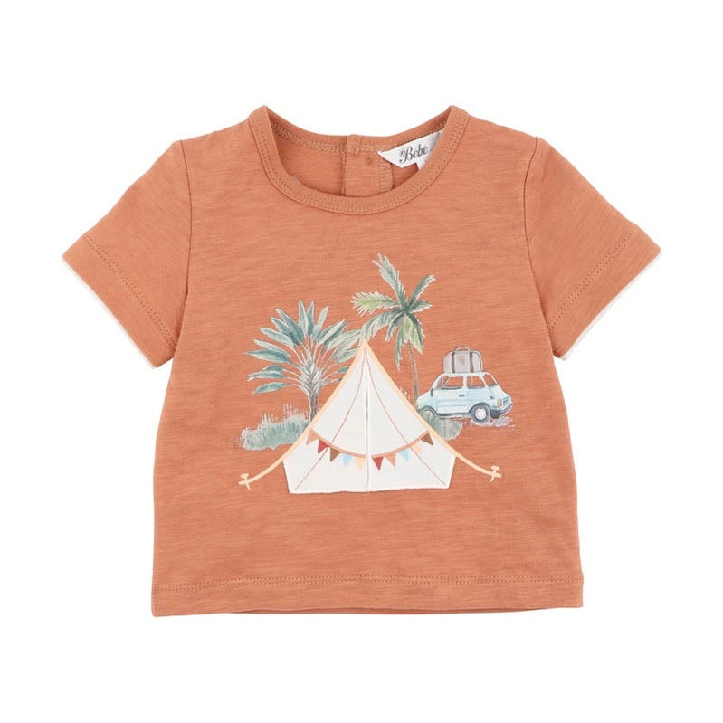 Bebe Baby Boys Ivan 3D Tent Tee