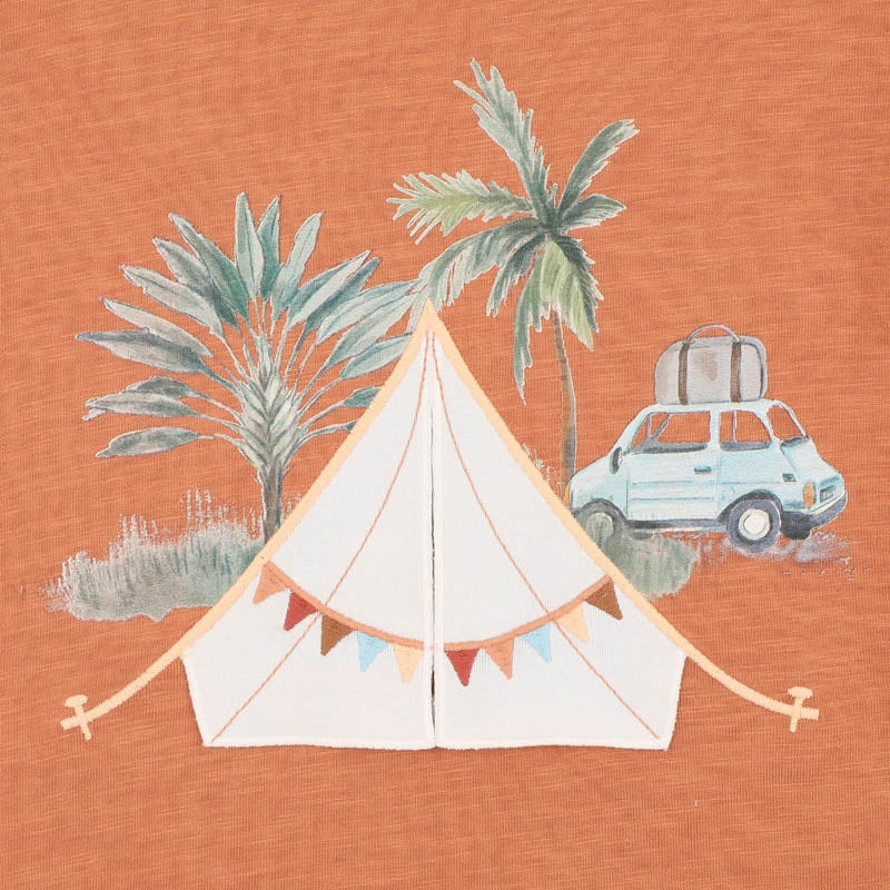 Bebe Baby Boys Ivan 3D Tent Tee