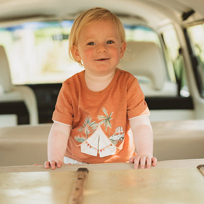 Bebe Baby Boys Ivan 3D Tent Tee