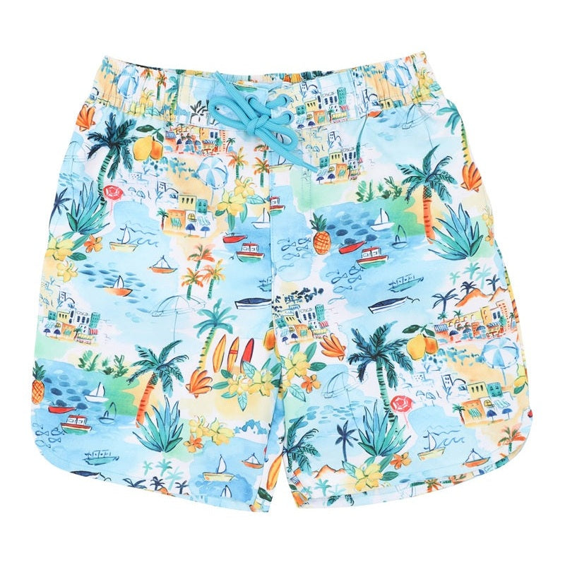 Bebe Swim Luca Print Boardshorts