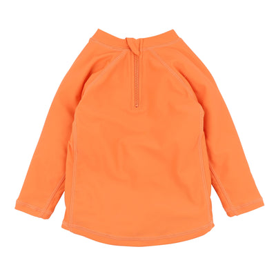 Bebe Swim Boys Burnt Orange LS Rash Top