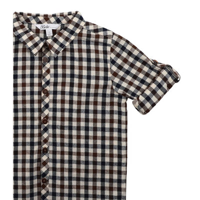 Bebe Boys Myled Check Shirt