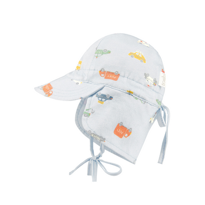 Baby Boys Flat Cap Working Wheels