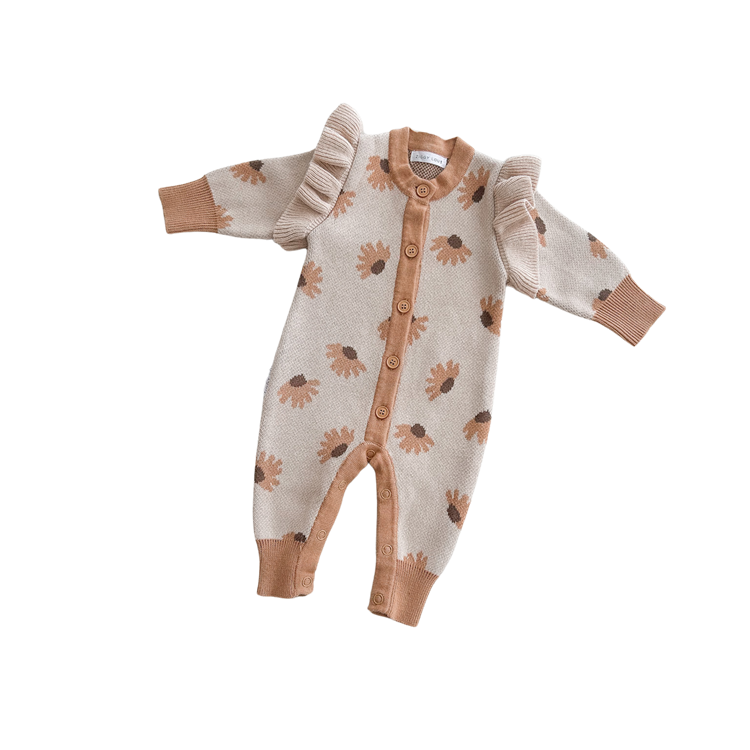 Classic Knit Romper Hazel