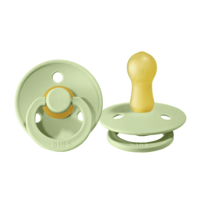 Bibs Dummies Round 2pk Pistachio