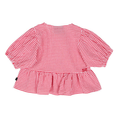 Girls Checkered Top