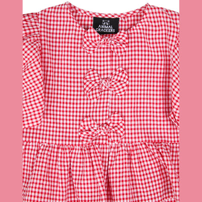 Girls Checkered Top