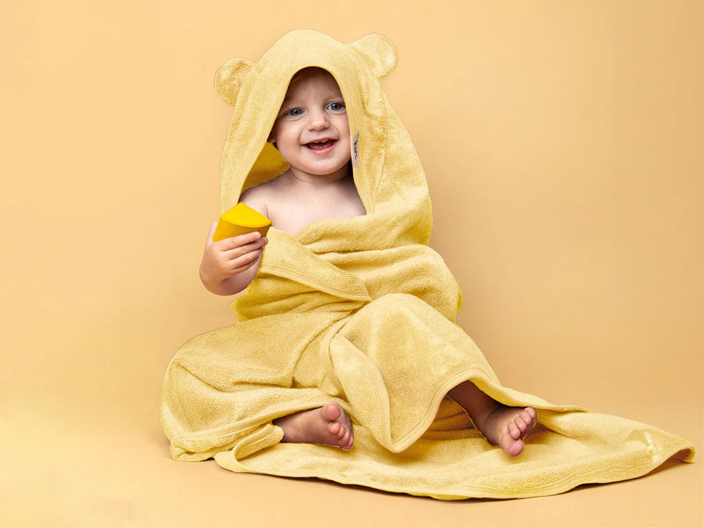 Baby Hooded Towel Buttercup