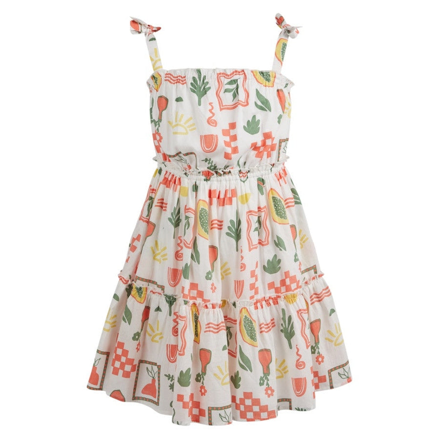 Girls Isla Print Dress - Teens