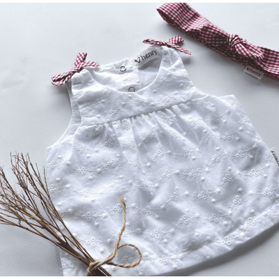Baby Girls Amelia Top - White