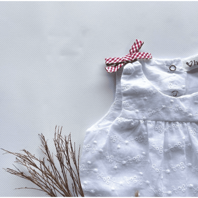 Baby Girls Amelia Top - White