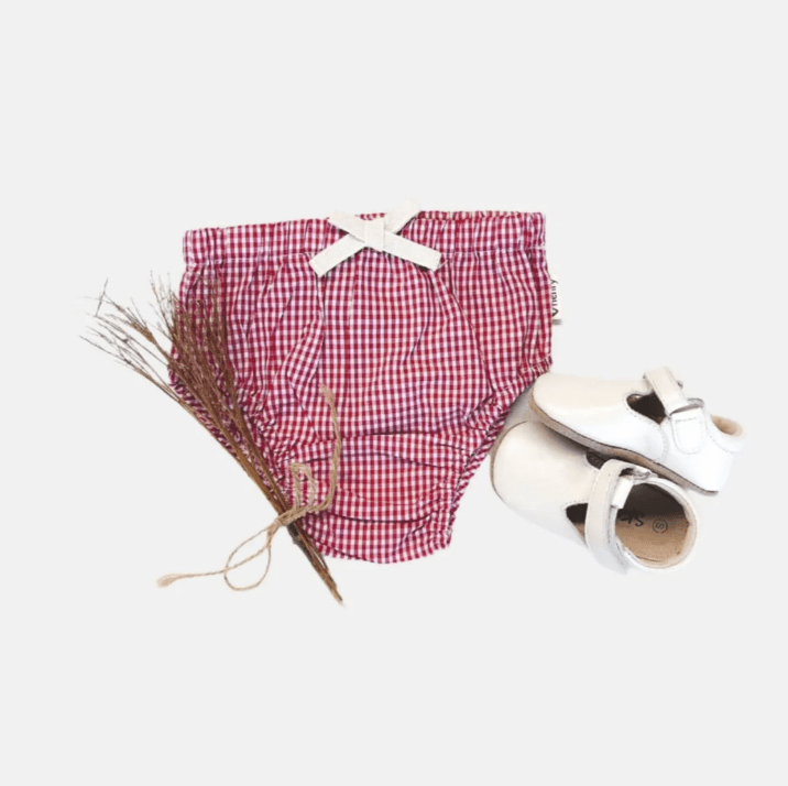 Baby Girls Pilcher - Petite Red Check