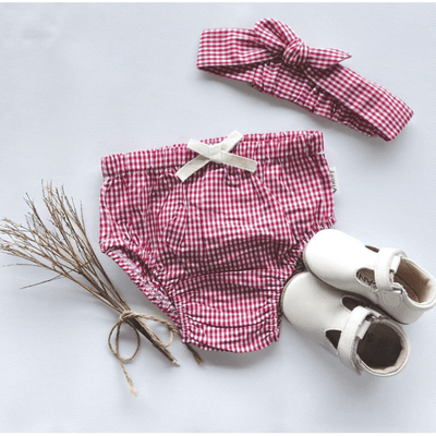 Baby Girls Pilcher - Petite Red Check
