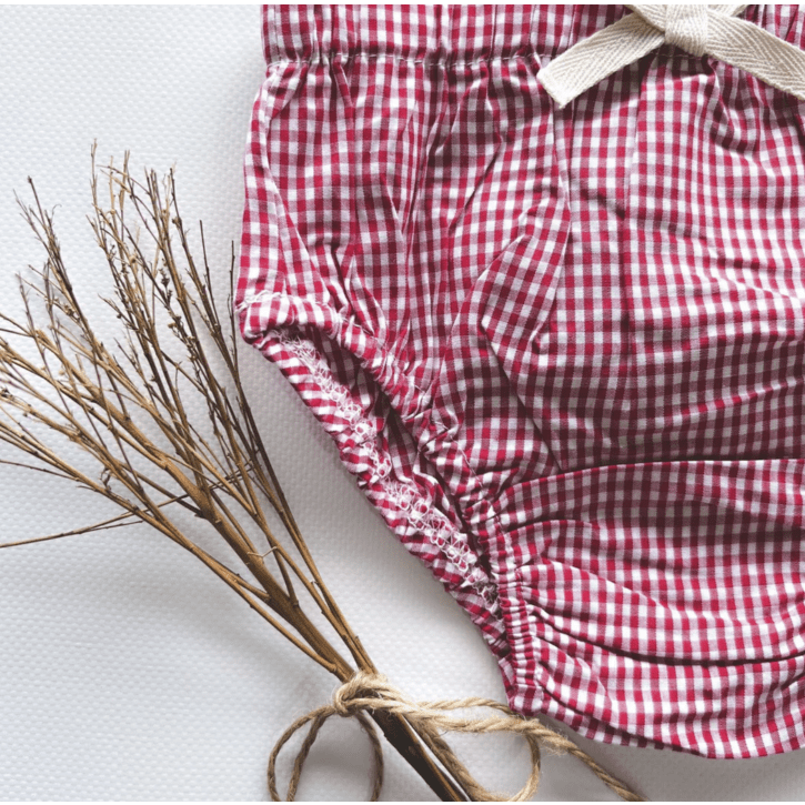Baby Girls Pilcher - Petite Red Check