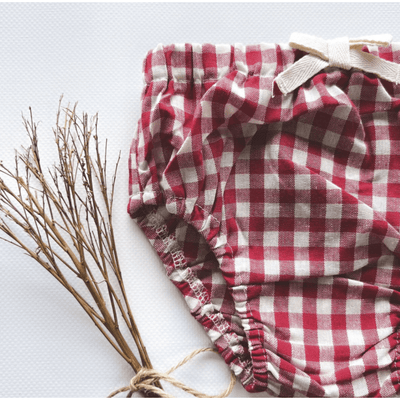 Baby Girls Pilcher - Red Check