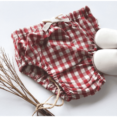 Baby Girls Pilcher - Red Check