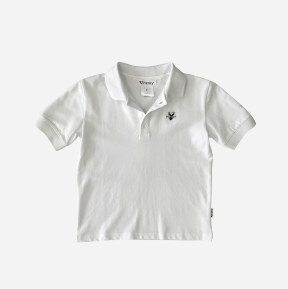 Boys Polo Shirt - White