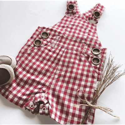 Baby Boys Roy Dunagree - Red Check
