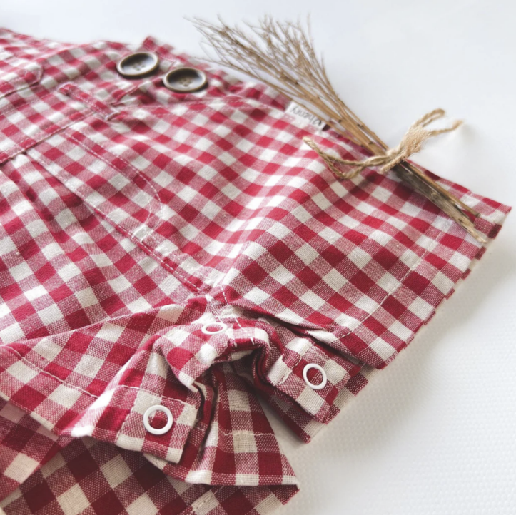 Baby Boys Roy Dunagree - Red Check