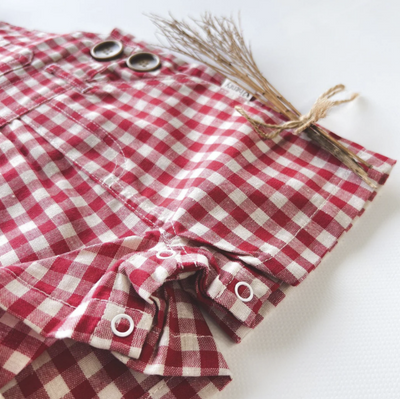 Baby Boys Roy Dunagree - Red Check