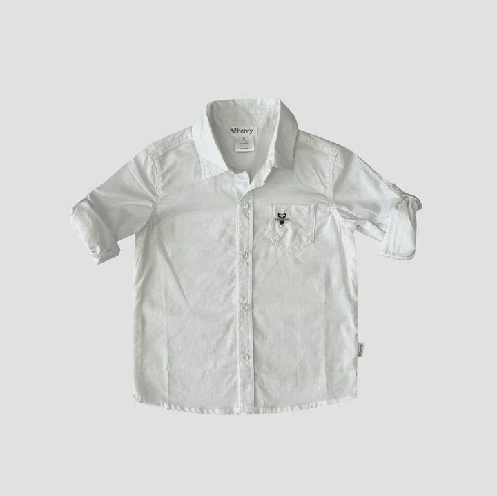 Boys Dress Shirt -White