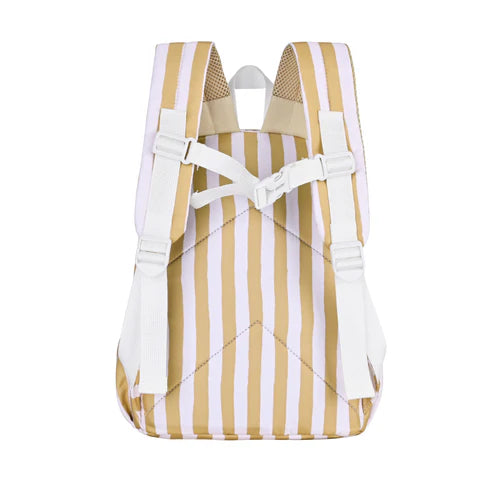 Mustard Stripe Mini Toddler/Daycare Backpack