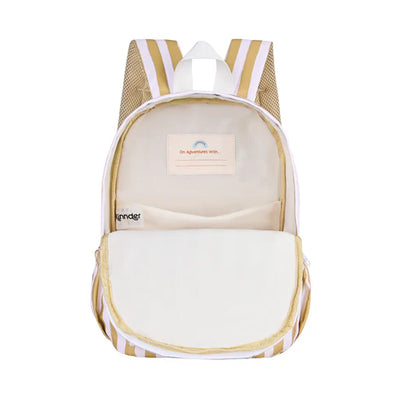 Mustard Stripe Mini Toddler/Daycare Backpack
